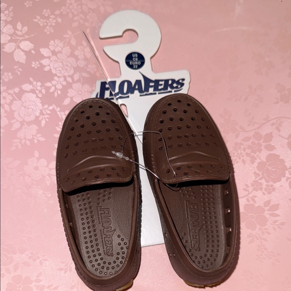 Floafers Kids Brown Loafers